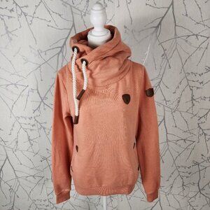 Wanakome Pale Orange French Terry Pullover Artemis Hoodie